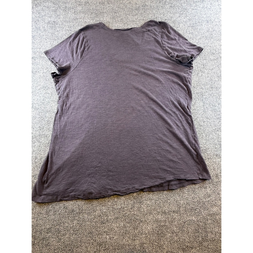 Torrid Palmistry Graphic Tee Purple Lace V-Neck Choker Top Plus Size 3 3X - Picture 5 of 5